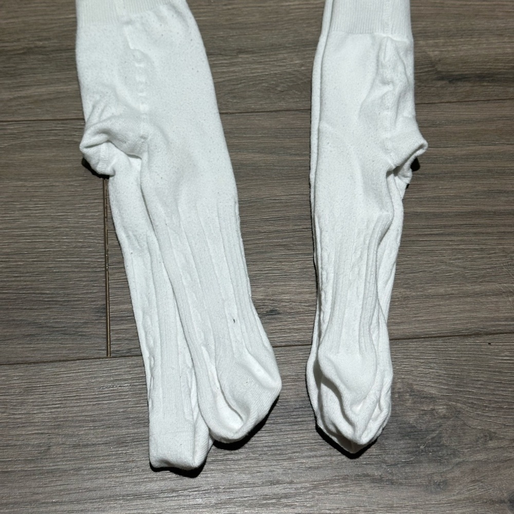 Source Unknown White Baby Tights - Pair - Picture 3 of 6